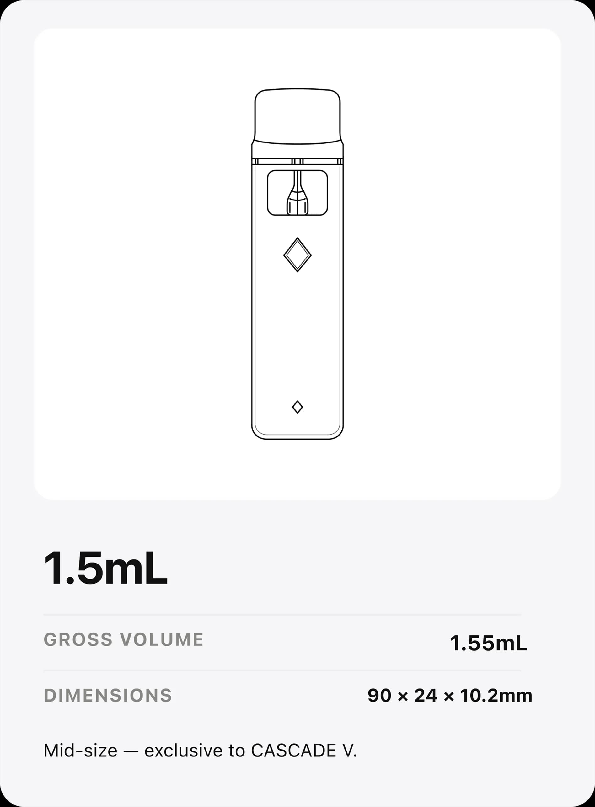 Three Capacity Options