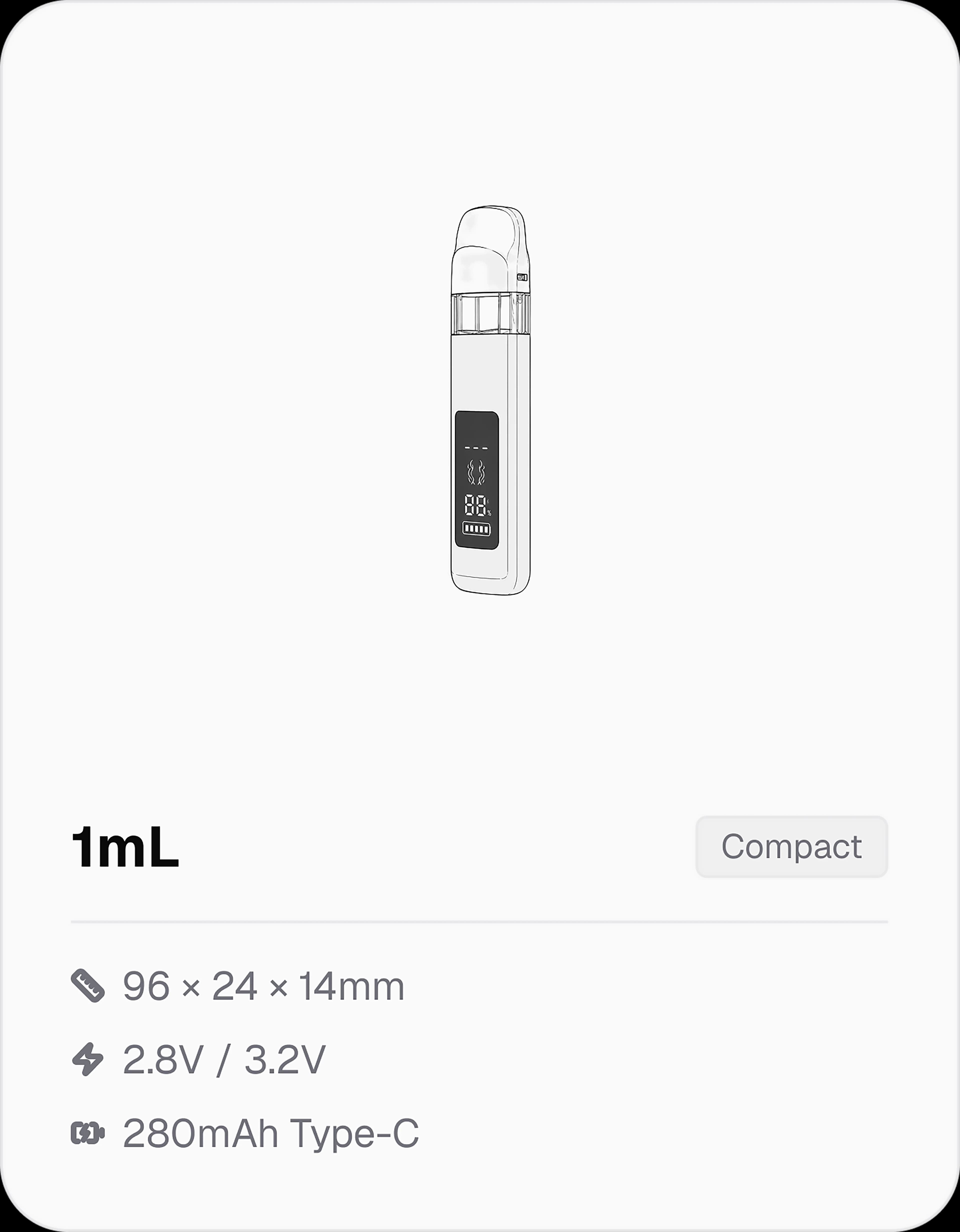 Choose Your Capacity