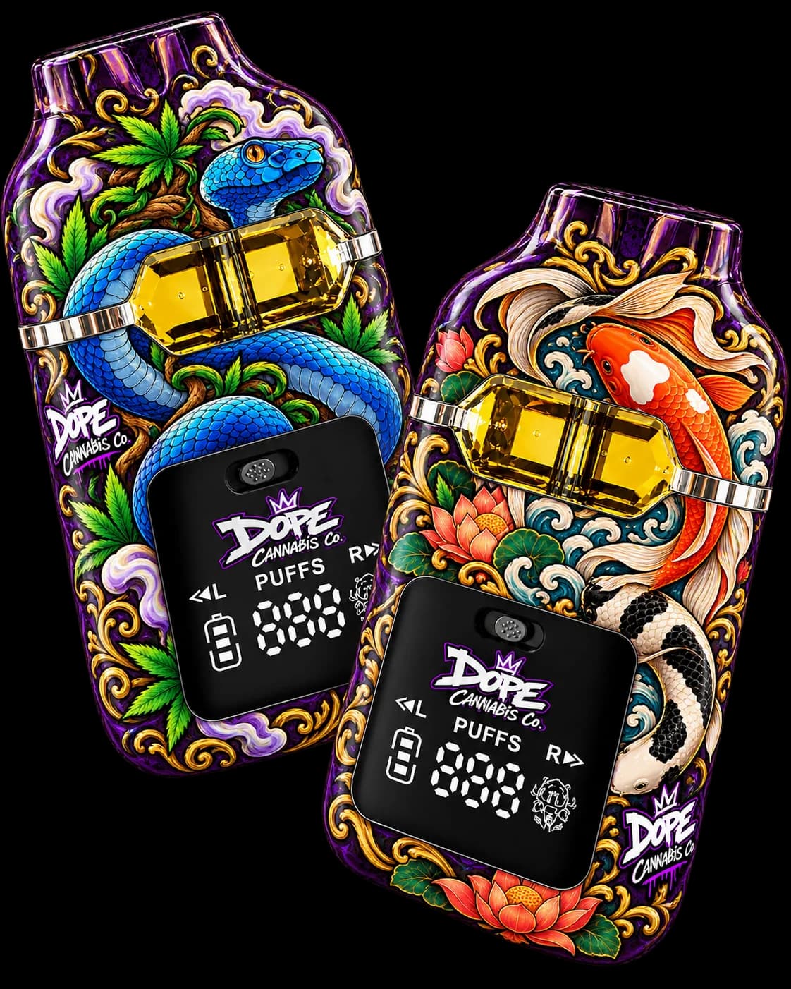 DRAGON Dual Tank. Smart Screen.